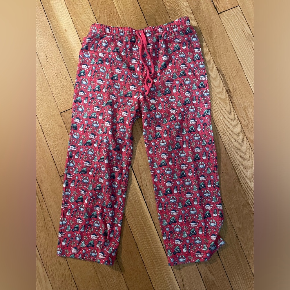 Girls Vineyard Vines Holiday Pajama Pants Size 4T/5